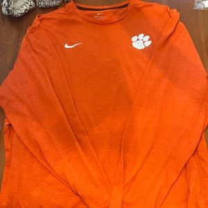 Nike Dri-fit Clemson long sleeve shirt
